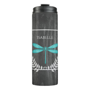 Termo Tumblador térmico personalizado ruso de la libélul