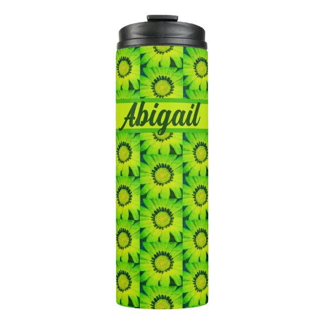 Termo Tumblador térmico Personalizado "Spring Daisy" (Anverso)