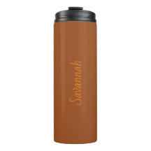 Tumblador térmico Rust-Brown