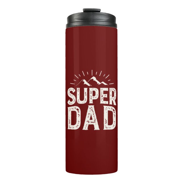 Termo Tumblador térmico Super Dad (Anverso)