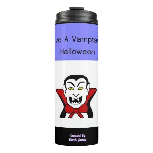 Termo Tumblador térmico Vamptastic Halloween (Anverso)