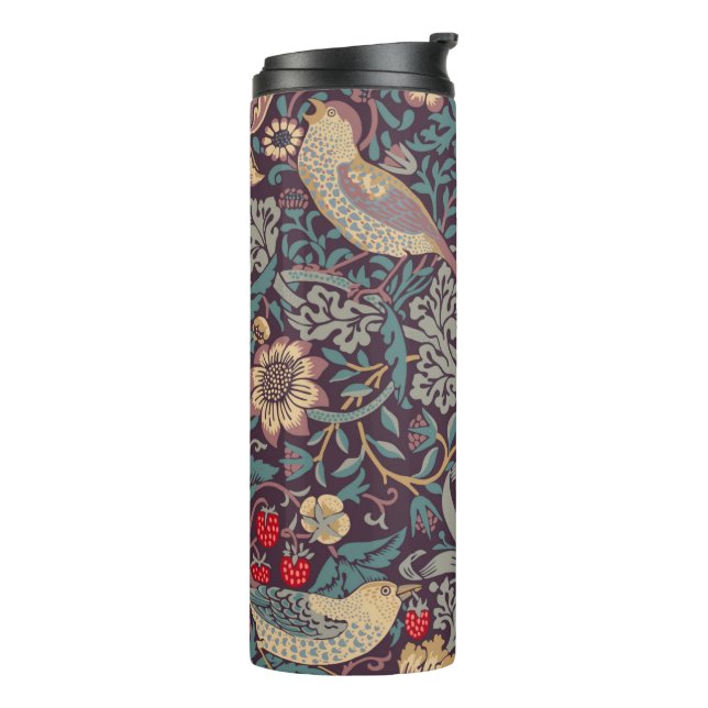 Termo Tumblador térmico William Morris Strawberry Thief (Rotado hacia la izquierda)