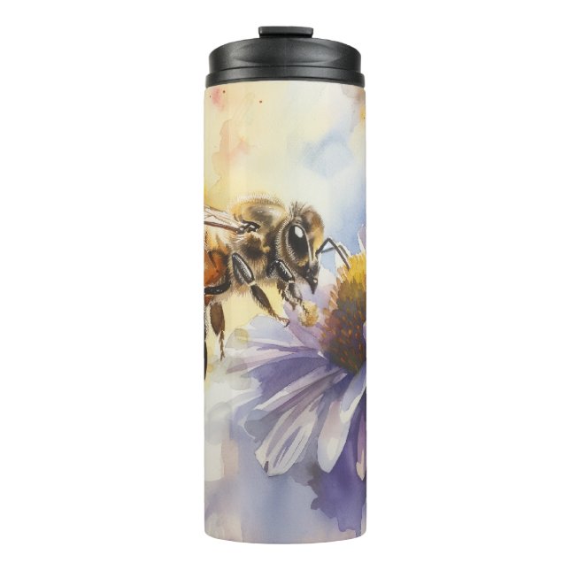 Termo Tumbler Aislado De Bee & Daisy - Inspirado En La N (Anverso)