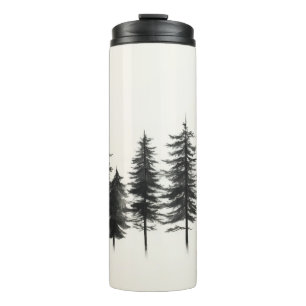 Termo Tumbler aislado de Moda ecológica con diseño de ár