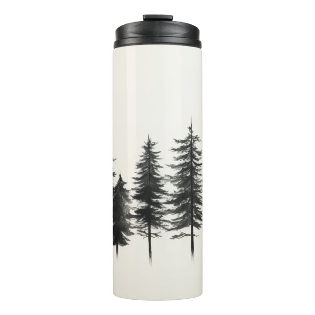 Termo Tumbler aislado de Moda ecológica con diseño de ár (Anverso)
