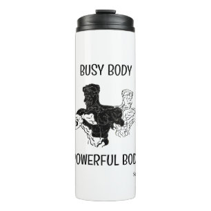 Termo Tumbler : Cuerpo ocupado / Cuerpo potente