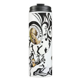 Termo Tumbler de arte digital inspirado en el surrealism
