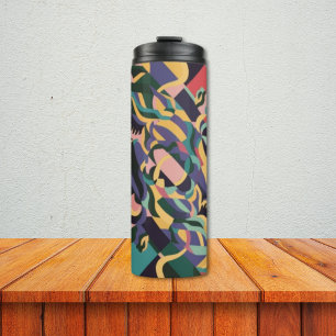 Termo Tumbler de Arte - Viaje Térmico