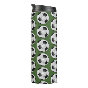 Termo Tumbler de bolas de fútbol