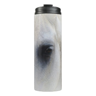 Termo Tumbler de cabeza blanca