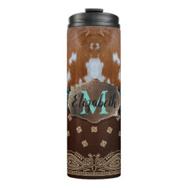 Termo Tumbler de café termal de Cowgirl personalizado