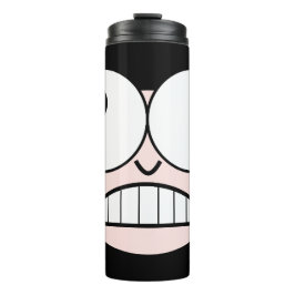 Termo Tumbler de cara divertida para niños