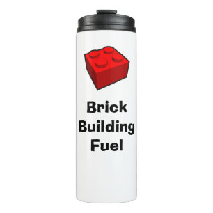 Termo Tumbler de combustible de construcción de ladrillo