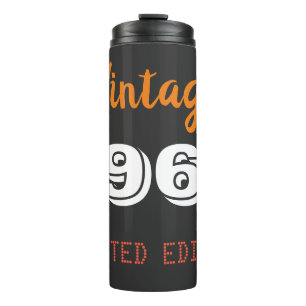 Termo Tumbler de cumpleaños 62 - Edición limitada de Vin