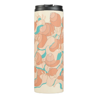 Termo Tumbler de diseño de caracol