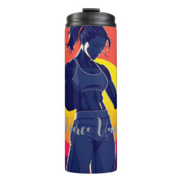 Termo Tumbler de fitness para mujeres fuertes - Workou m