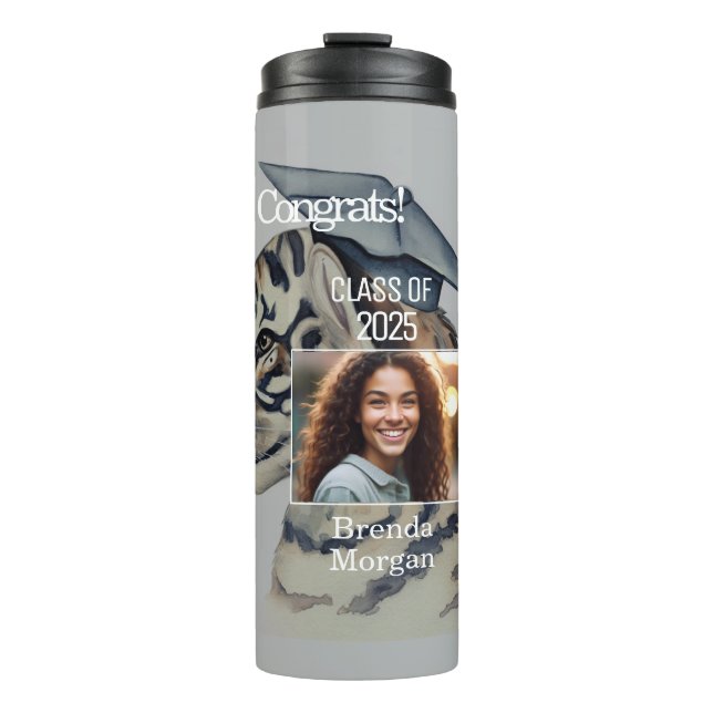 Termo Tumbler de graduación único (Anverso)
