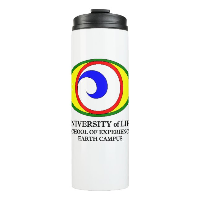 Termo Tumbler de la Universidad de la Vida (Anverso)