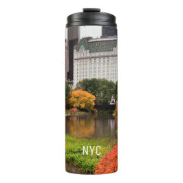 Termo Tumbler de las iniciales del personalizado Central