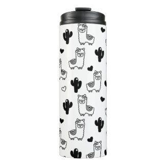 Termo Tumbler de Llamas y Cactus, Tumbler aislado