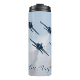 Termo Tumbler de los ángeles azules