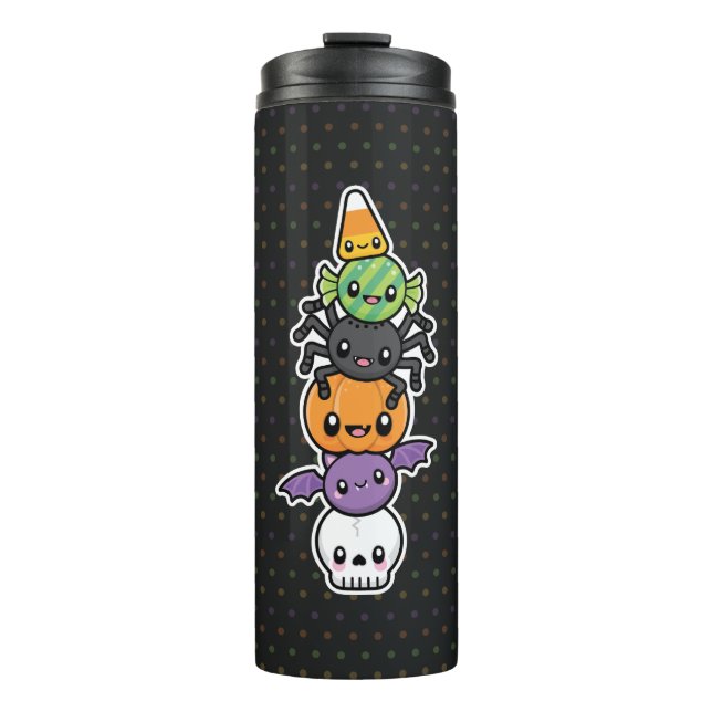 Termo Tumbler de los tratamientos de Halloween (Anverso)