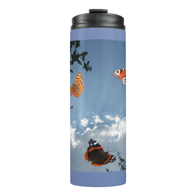 Termo Tumbler de mariposas holandesas (Anverso)