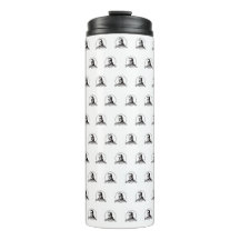 Tumbler de mosaico con logotipo original