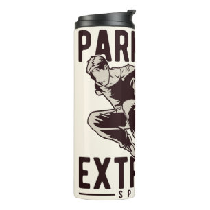 Termo Tumbler de nombre personalizado de PARKOUR