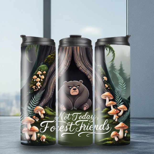 Termo Tumbler De Oso Grumpy Adorable (Subido por el creador)