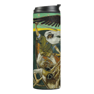 Termo Tumbler de texto "Defensa" de Gallen-Kallela