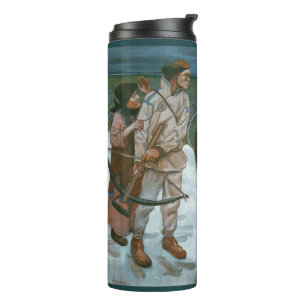 Termo Tumbler de texto "Venganza" de Gallen-Kallela