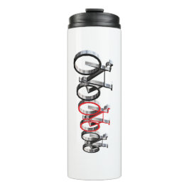 Termo Tumbler de viaje inspirado en el ciclismo 12 oz