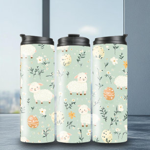 Termo Tumbler del patrón de pascua divertida
