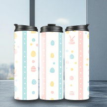 Tumbler del patrón moderno de Pascua