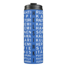 Termo Tumbler del personalizado del Metro de Helsinki