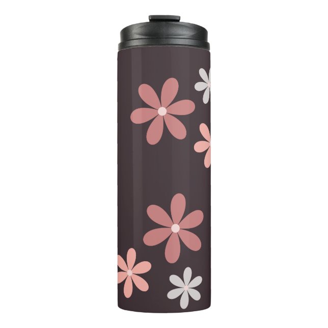 Termo Tumbler floral (Anverso)
