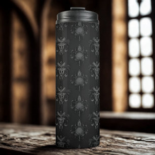 Termo Tumbler gótico elegante