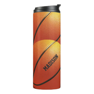 Termo Tumbler nombre personalizado de baloncesto