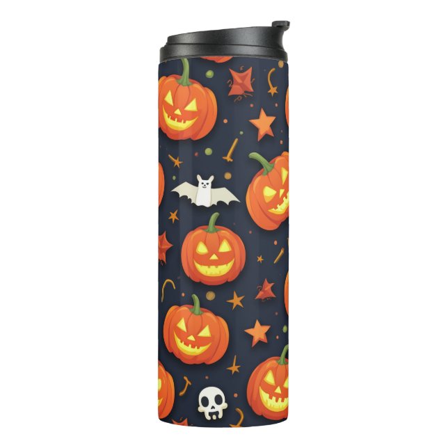 Termo Tumbler para celebrar Halloween (Rotado hacia la izquierda)