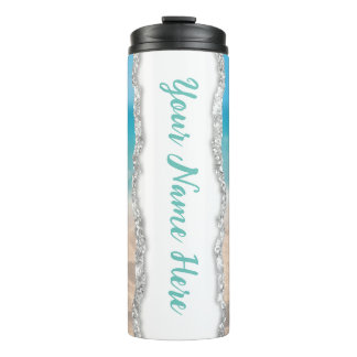 Termo Tumbler temático sobre la playa de 20 oz de person