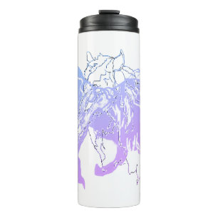Termo Tumbler termal: Caballos