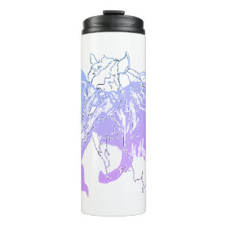 Termo Tumbler termal: Caballos