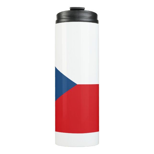 Termo Tumbler termal con bandera checa (Anverso)