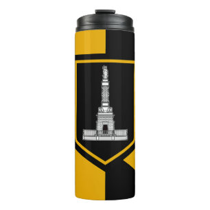 Termo Tumbler termal con bandera de Baltimore, Estados U