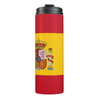 Tumbler termal con bandera de España
