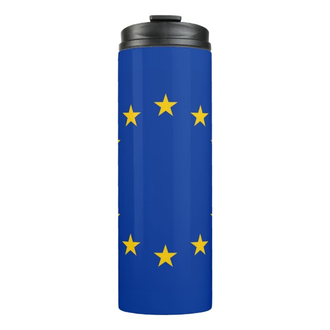 Termo Tumbler termal con bandera de Europa (Anverso)