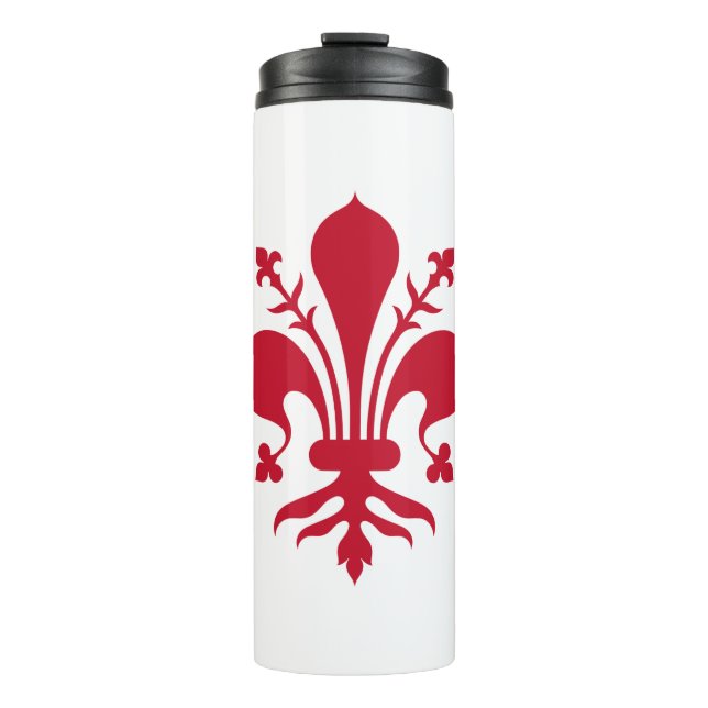 Termo Tumbler termal con bandera de Florencia (Anverso)