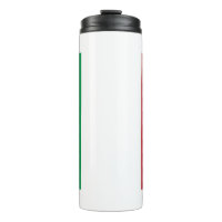 Tumbler termal con bandera de Italia