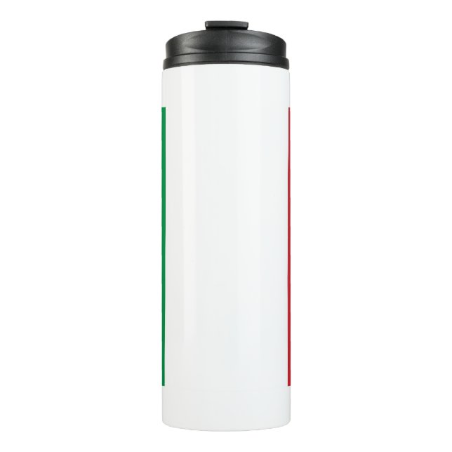 Termo Tumbler termal con bandera de Italia (Anverso)